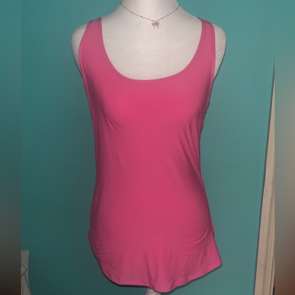 Women's Pink Sleeveless Top